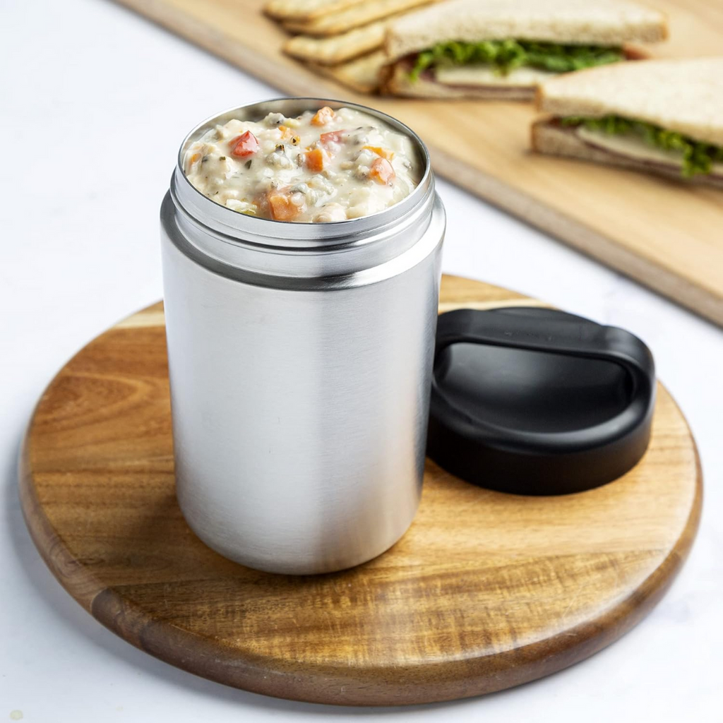 Conteneur Chauffe-Aliments en Acier Inoxydable avec Poignée - WarmCarry