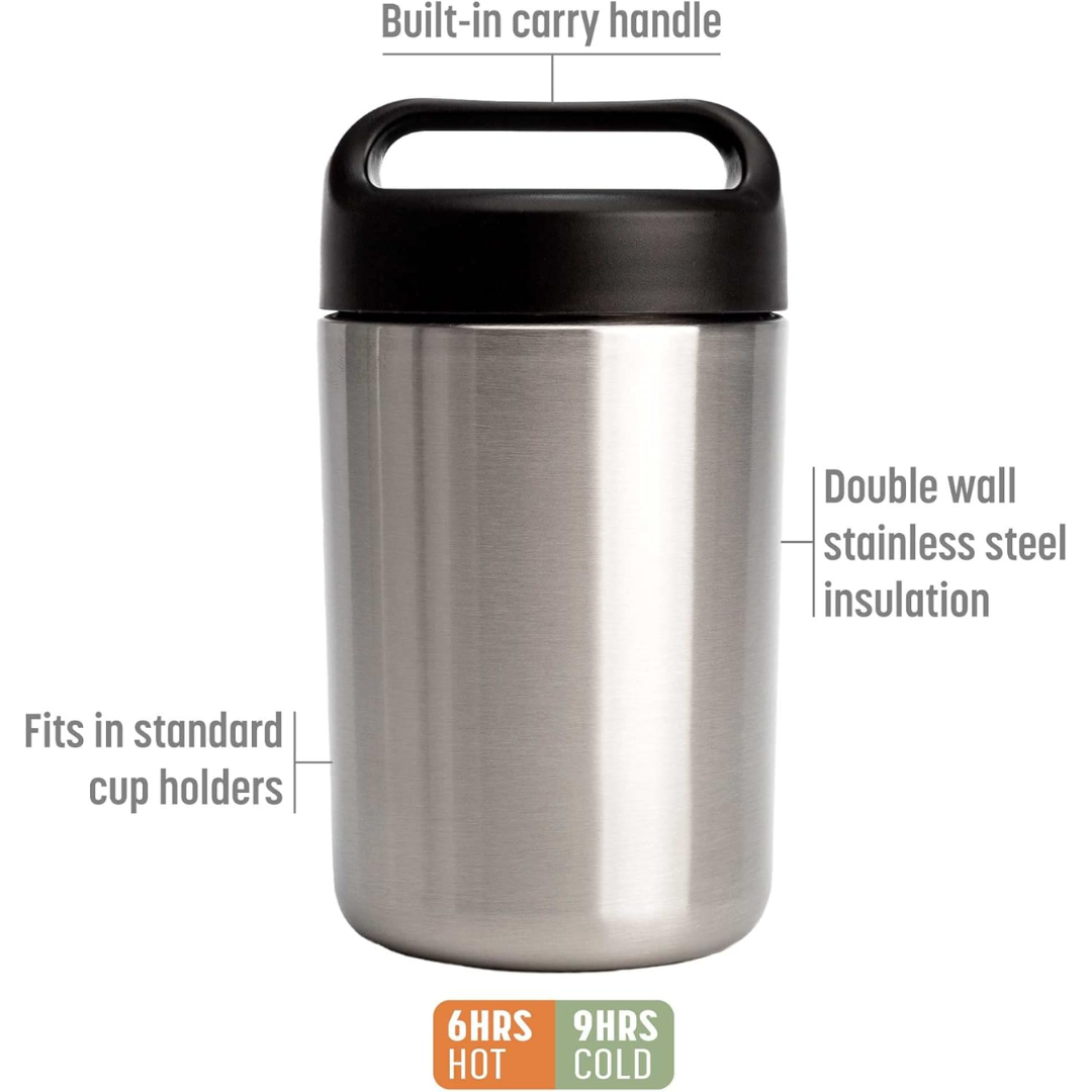 Conteneur Chauffe-Aliments en Acier Inoxydable avec Poignée - WarmCarry