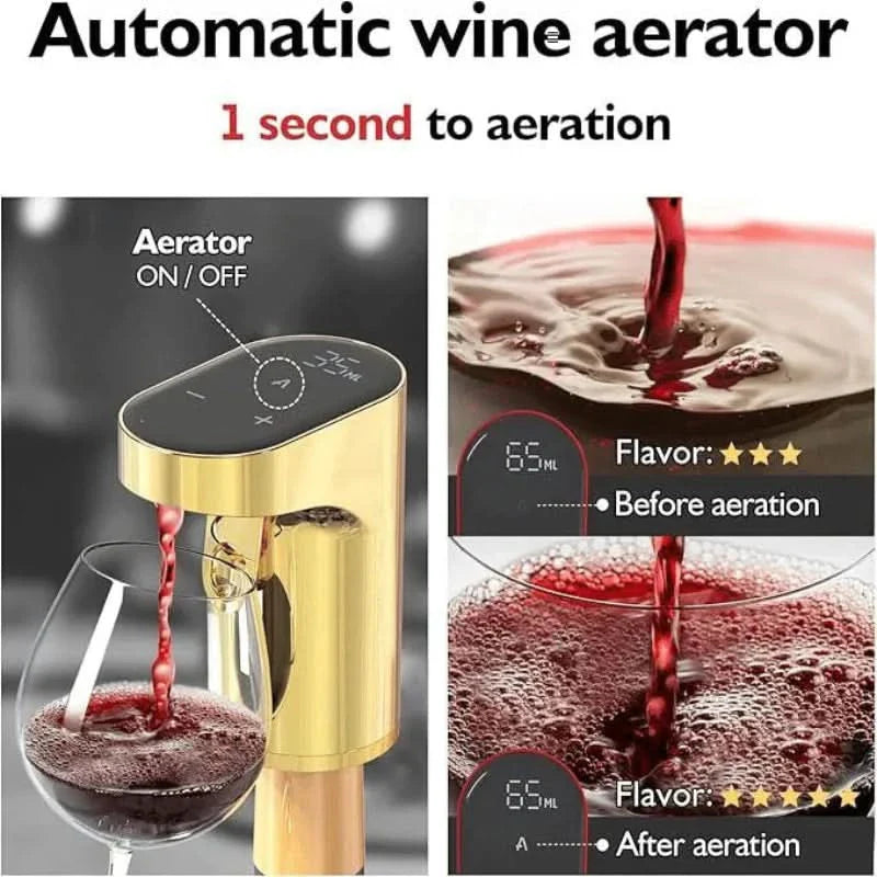 Verseuse électrique précise pour le vin et les boissons