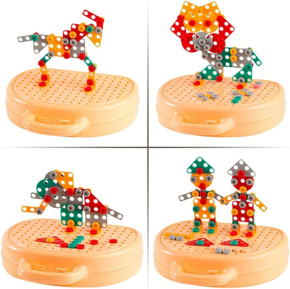 STEM Kit de Construction : Apprentissage Créatif avec Perceuse Électrique