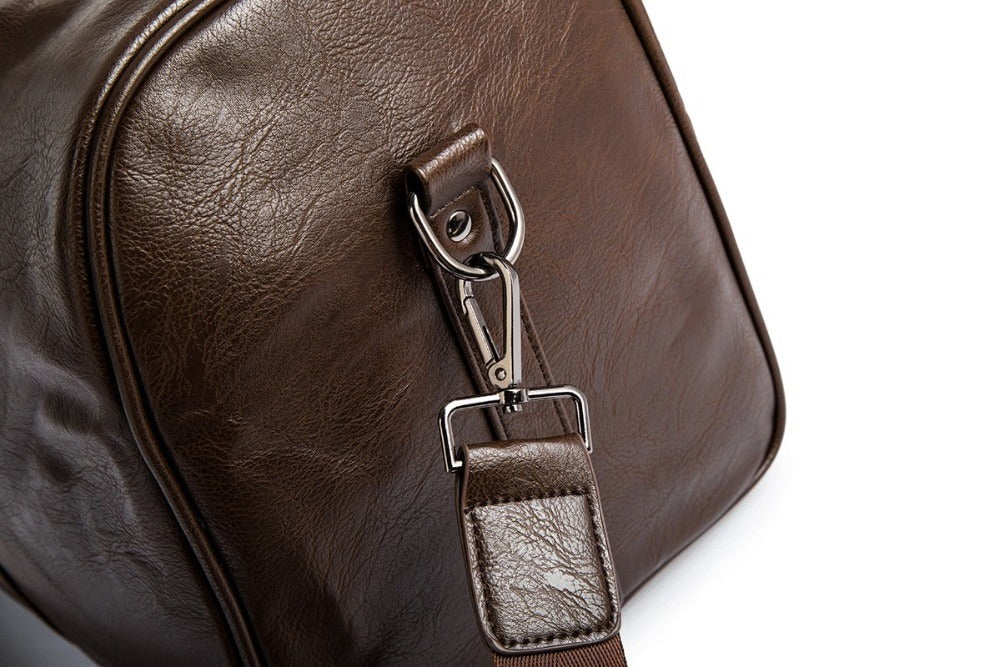 Grand sac de voyage en cuir – Sac à main léger et durable
