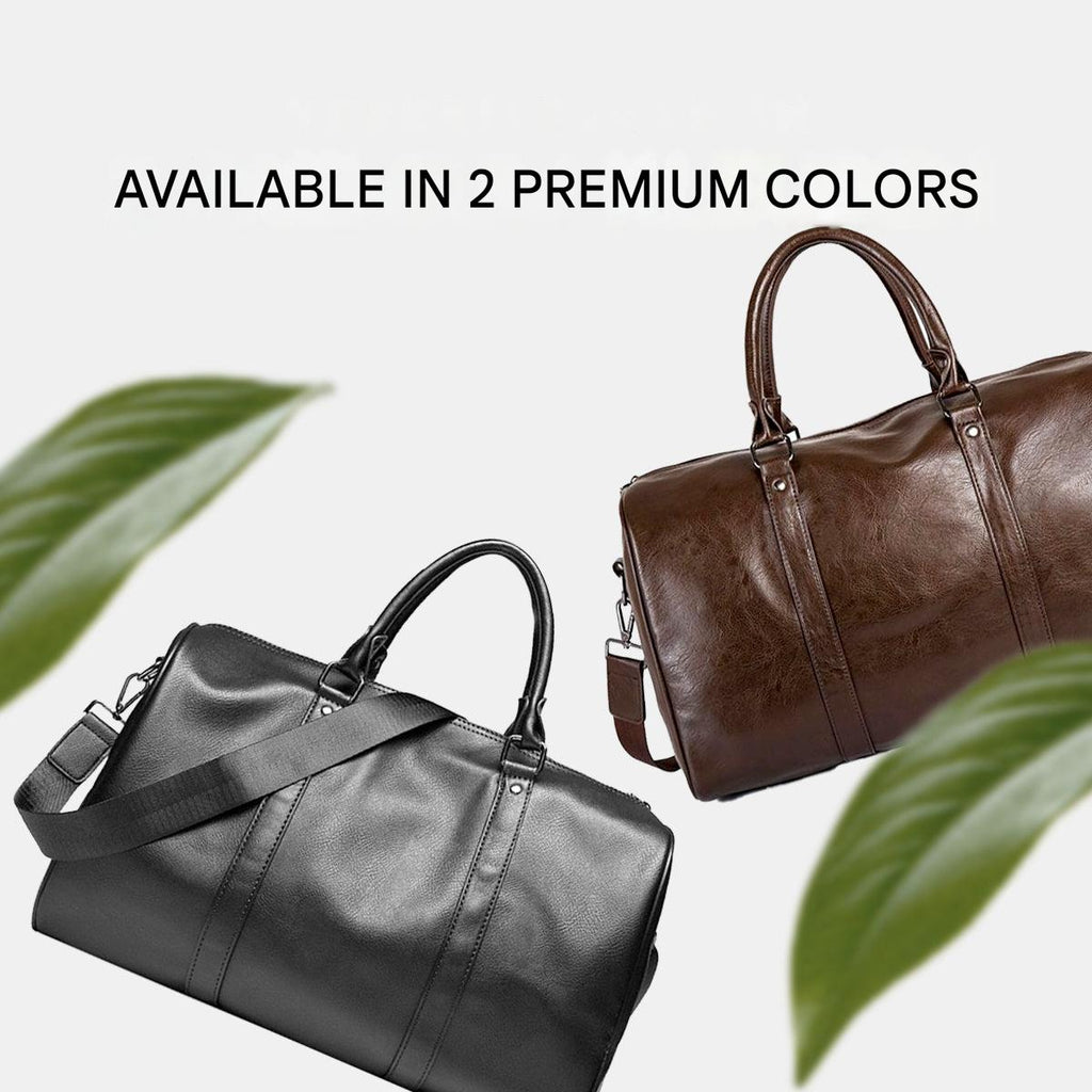 Grand sac de voyage en cuir – Sac à main léger et durable