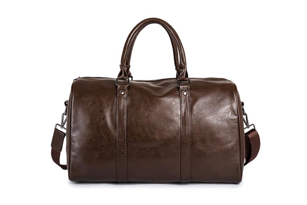 Grand sac de voyage en cuir – Sac à main léger et durable