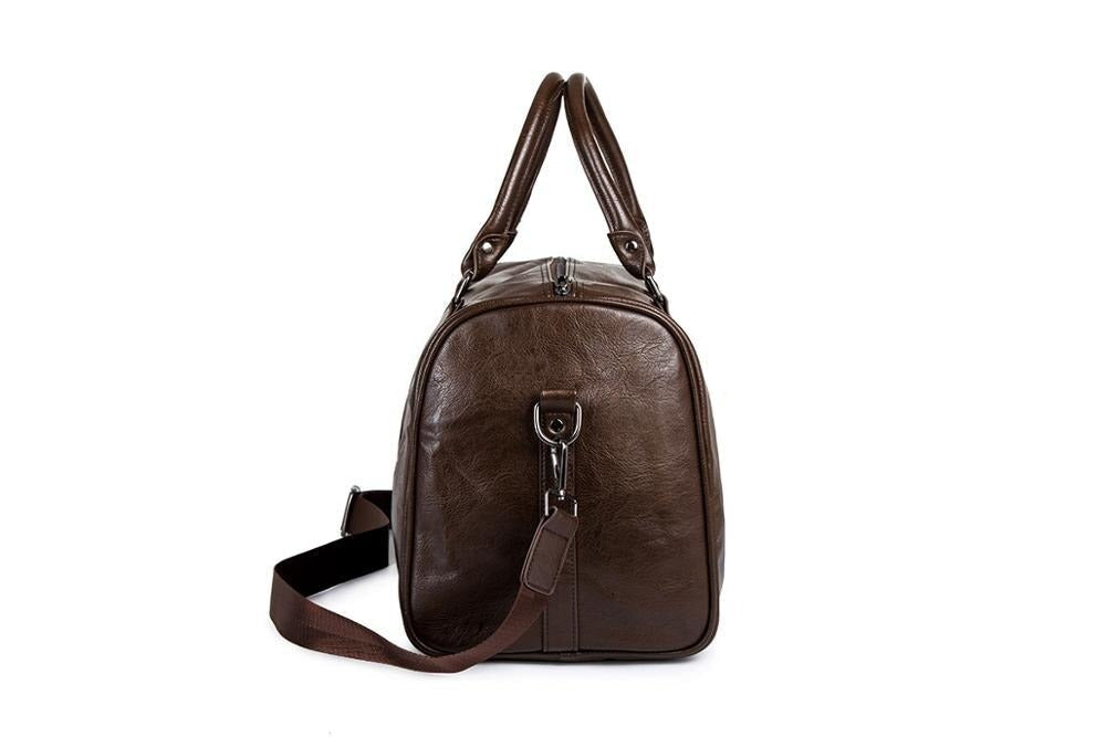 Grand sac de voyage en cuir – Sac à main léger et durable