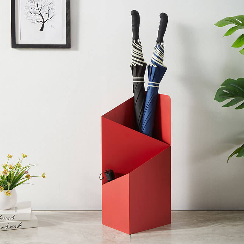 Porte-parapluie avec bac de récupération - Design scandinave