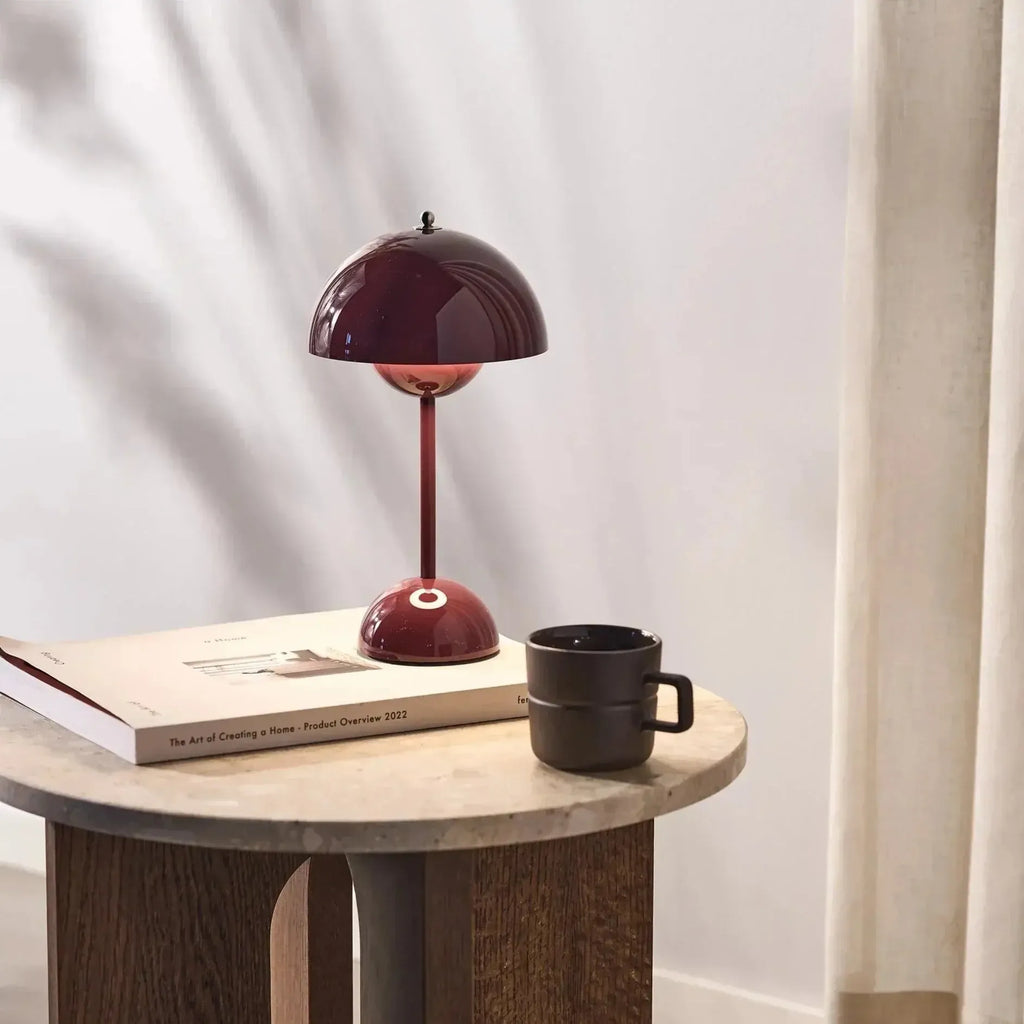 Lampe de Table Loïc Sans Fil - Métal Dimmable | Élégance Réglable