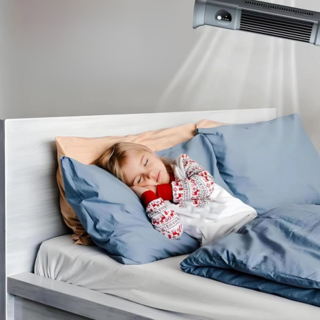 Climatiseur Portable Compact Silencieux avec 3 Vitesses