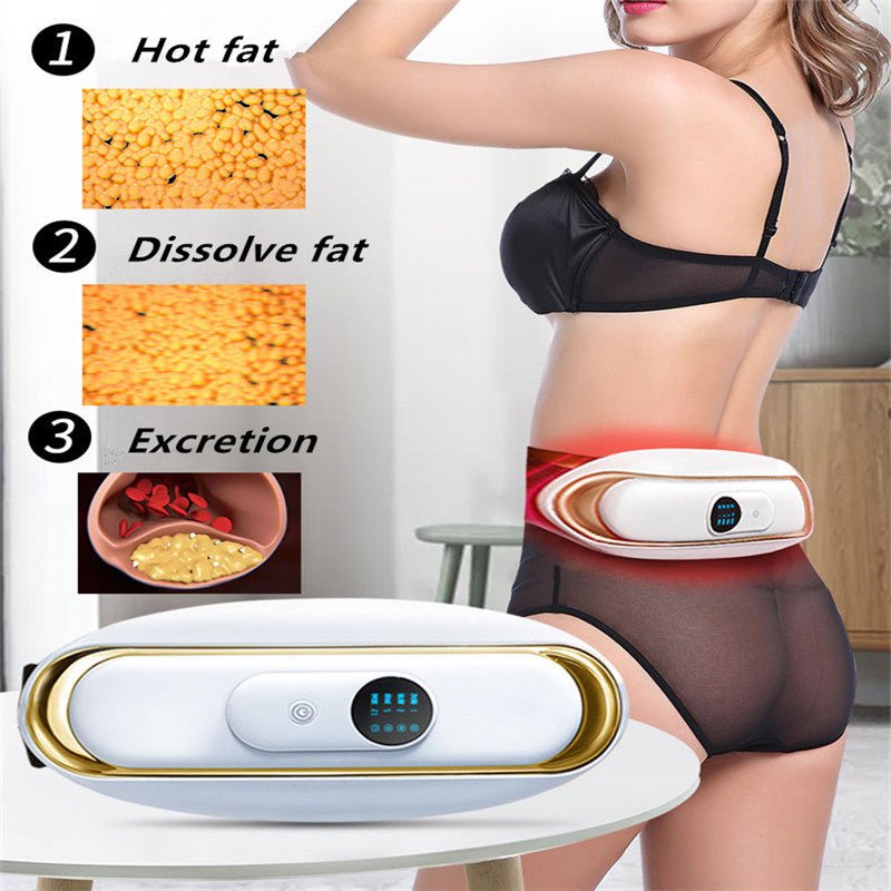 Appareil de combustion des graisses abdominales et de massage du dos électrique - SlimBelt