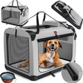 Sac de Transport pour Chien Pliable - Voyage Élégant et Sécurisé pour Animaux