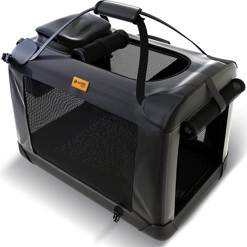 Sac de Transport pour Chien Pliable - Voyage Élégant et Sécurisé pour Animaux