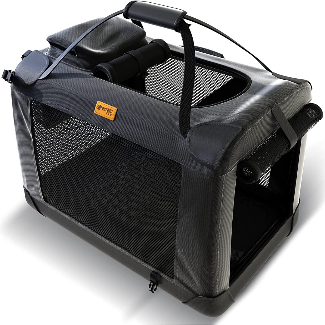 Sac de Transport pour Chien Pliable - Voyage Élégant et Sécurisé pour Animaux