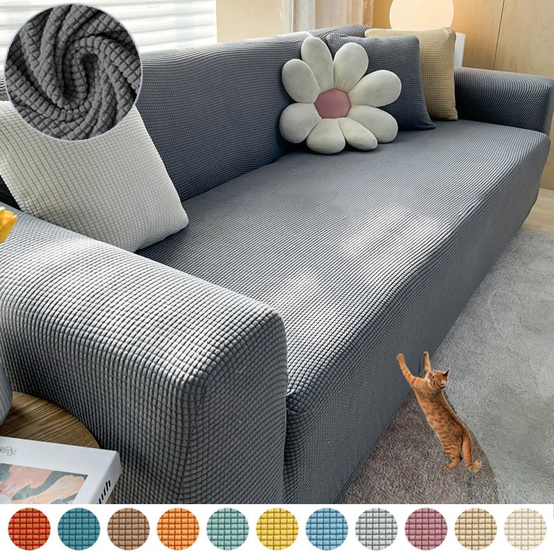Housse de Canapé Élastique Stylée - StretchGuard