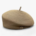 Chapeau fedora d'été pour femmes en paille – léger et élégant