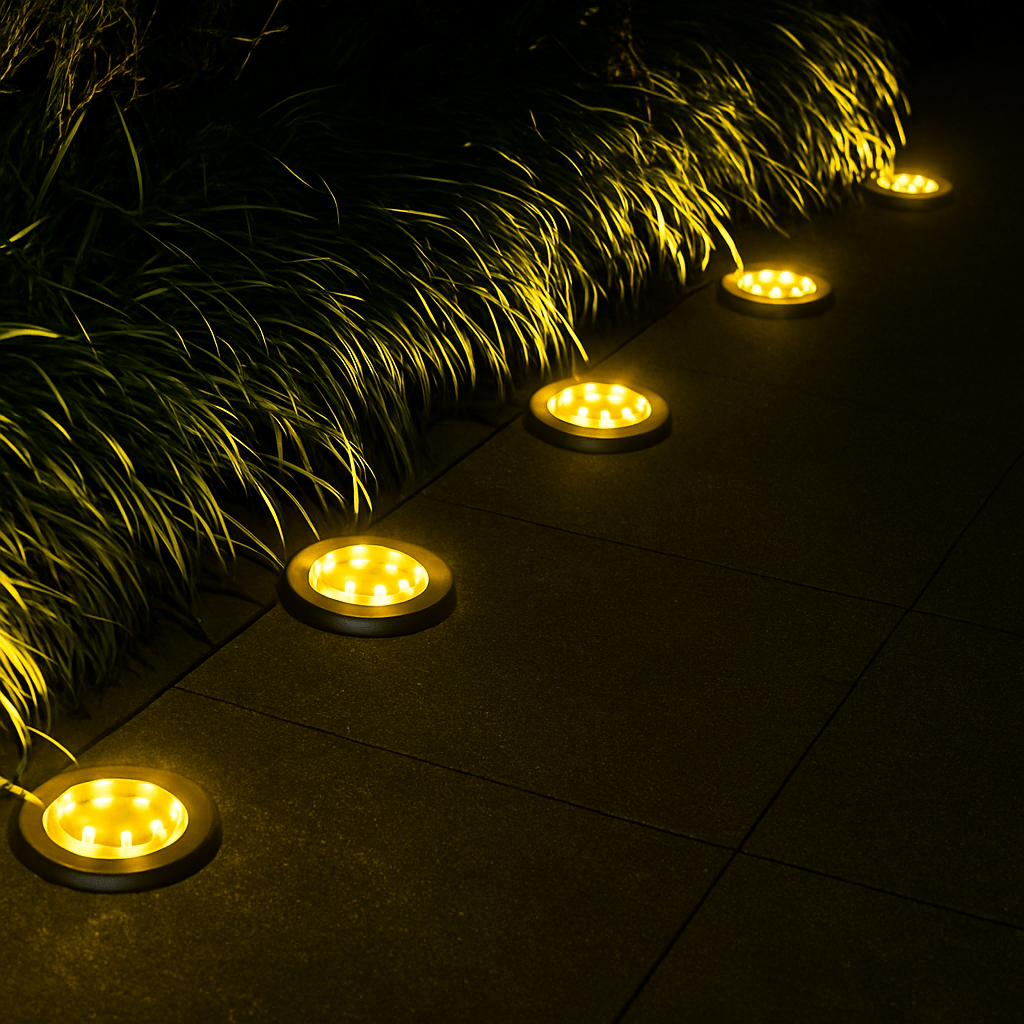 Lumières de Jardin SunBeam – Résistantes à la Rouille, Alimentées par Solaire et Prêtes pour Toutes Conditions Météorologiques
