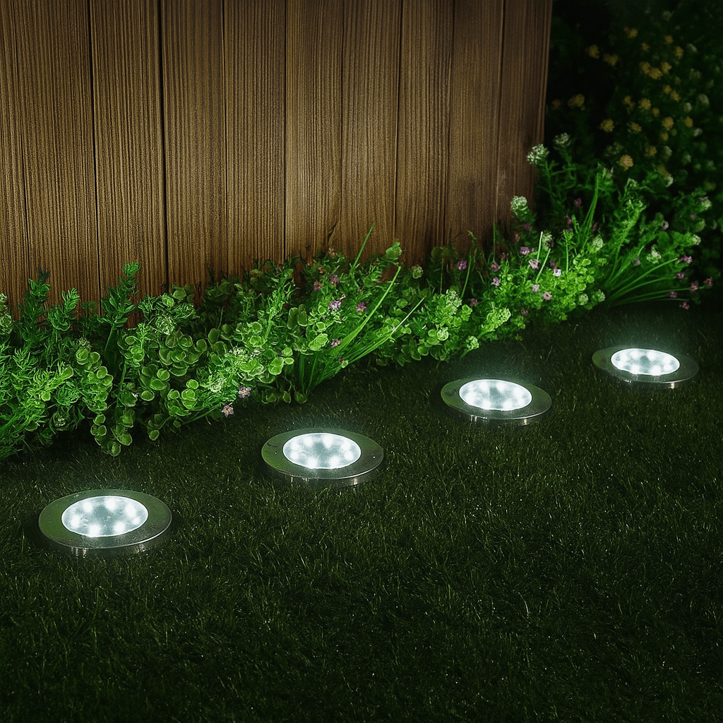 Lumières de Jardin SunBeam – Résistantes à la Rouille, Alimentées par Solaire et Prêtes pour Toutes Conditions Météorologiques