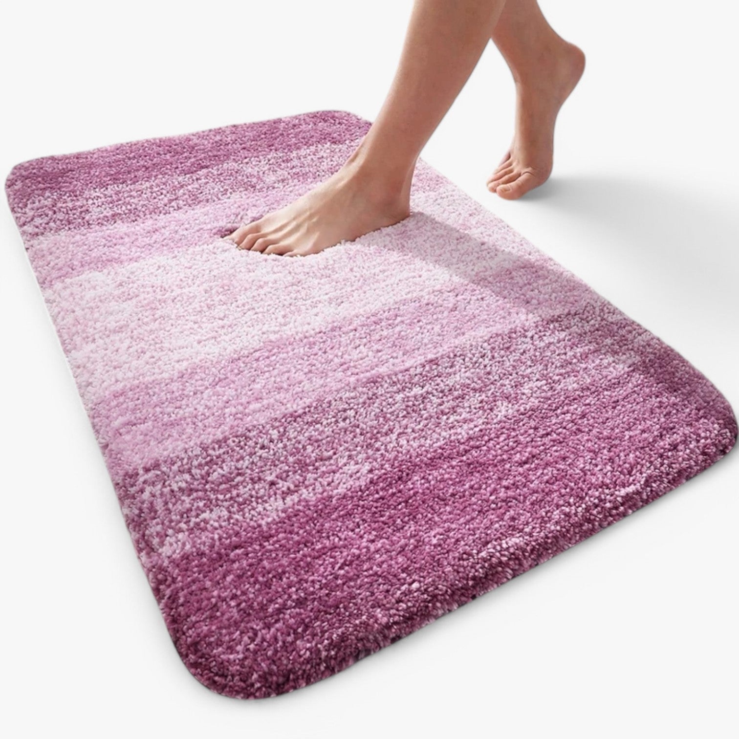 Super Tapis de Bain Antidérapant Ultra Absorbant pour Pieds Secs dans la Salle de Bain