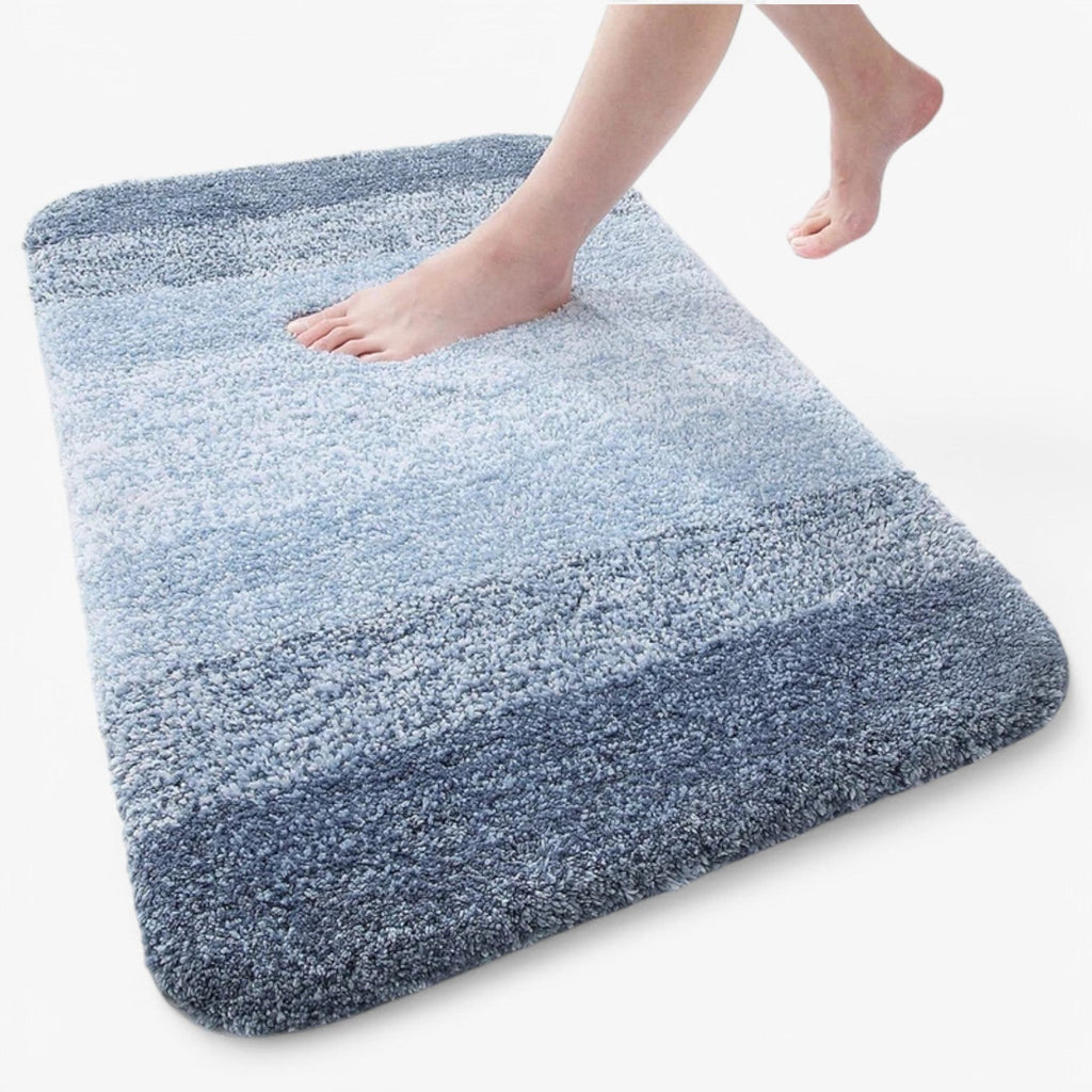 Super Tapis de Bain Antidérapant Ultra Absorbant pour Pieds Secs dans la Salle de Bain