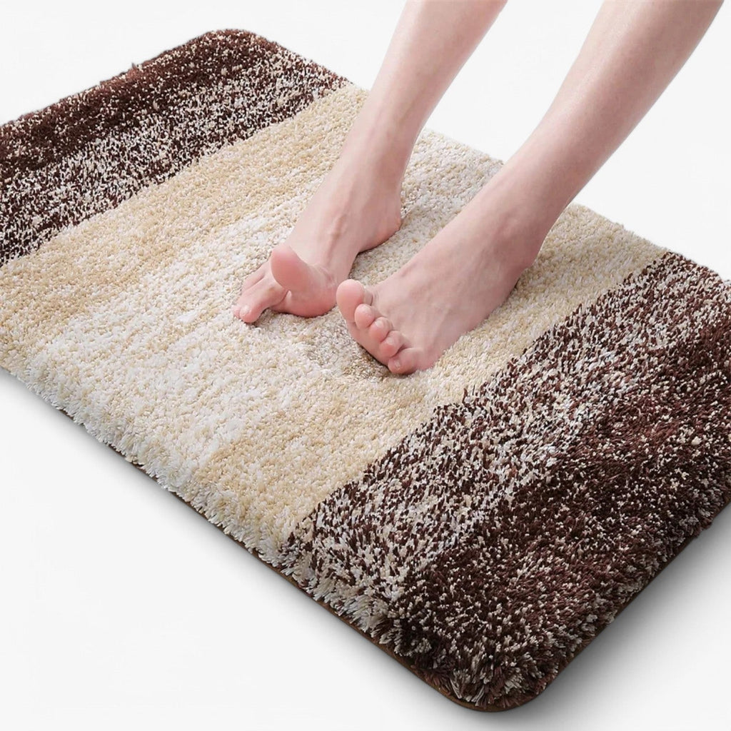 Super Tapis de Bain Antidérapant Ultra Absorbant pour Pieds Secs dans la Salle de Bain