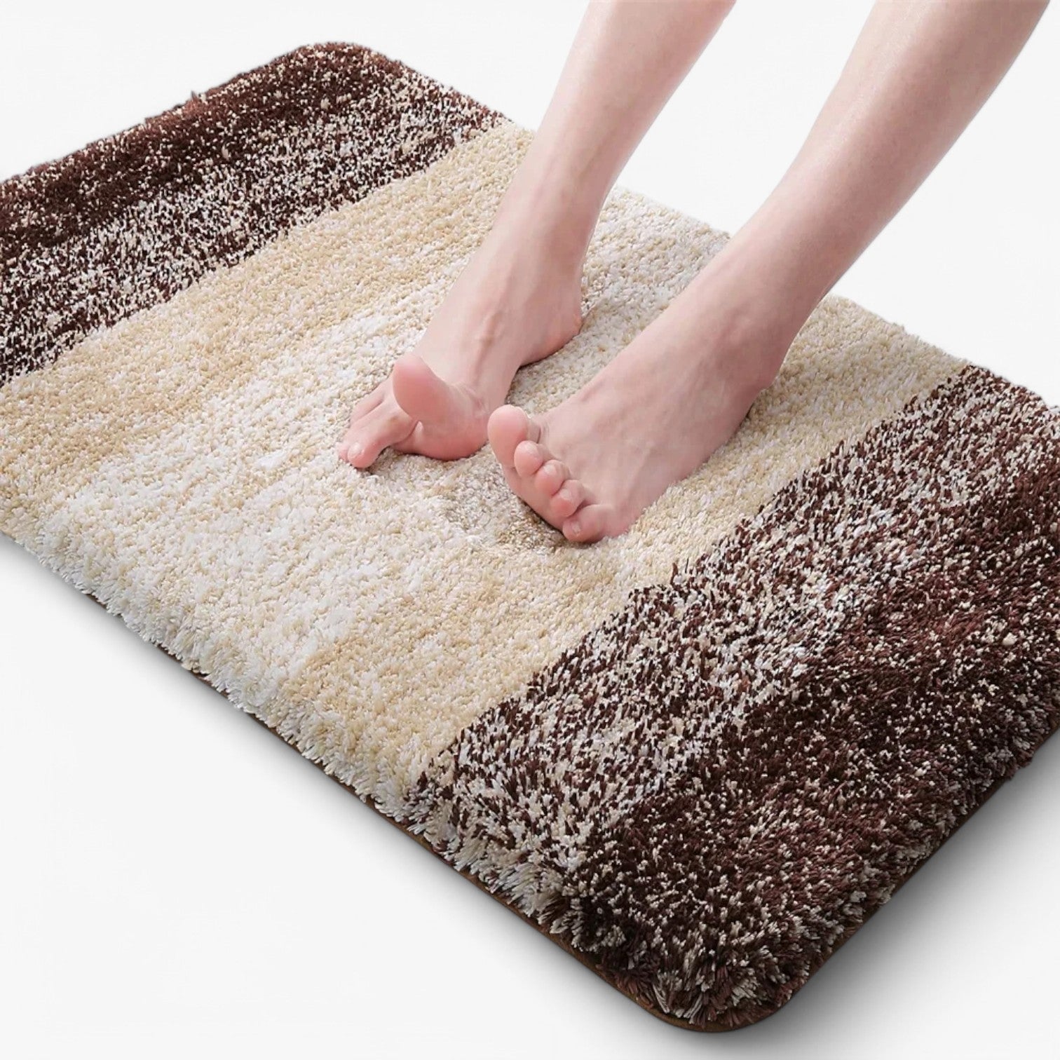 Super Tapis de Bain Antidérapant Ultra Absorbant pour Pieds Secs dans la Salle de Bain
