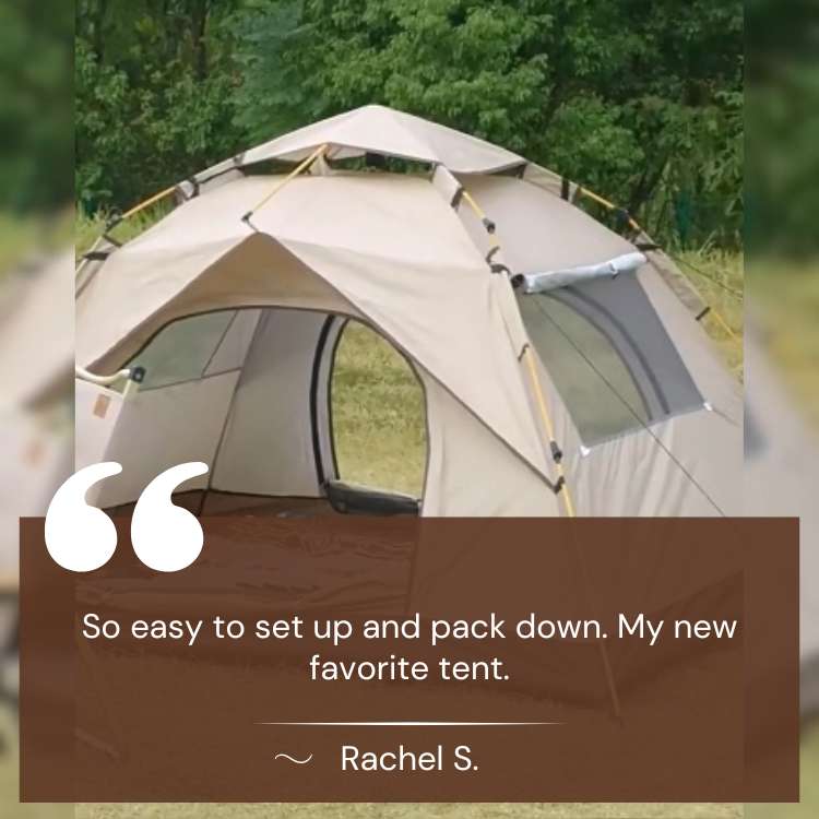 Tente SwiftCamp pour 3 personnes