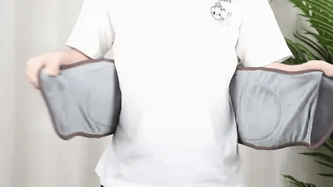 Ceinture de soutien lombaire infrarouge | Chaleur et vibration réglables pour soulager la douleur et détendre les muscles
