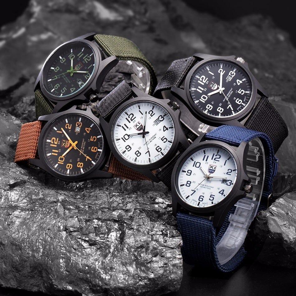 Montre Tactique pour Homme AventureTemps – Étanche et Résistante aux Chocs avec LED