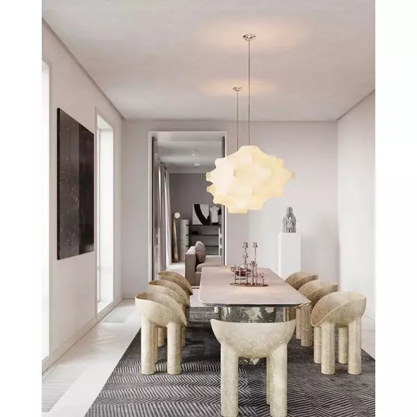 Suspension Sculpturale en Cocoon