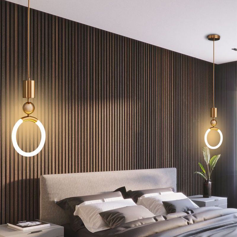 Lampe Suspendue Nordique au Design Minimaliste et à la Forme Élégante
