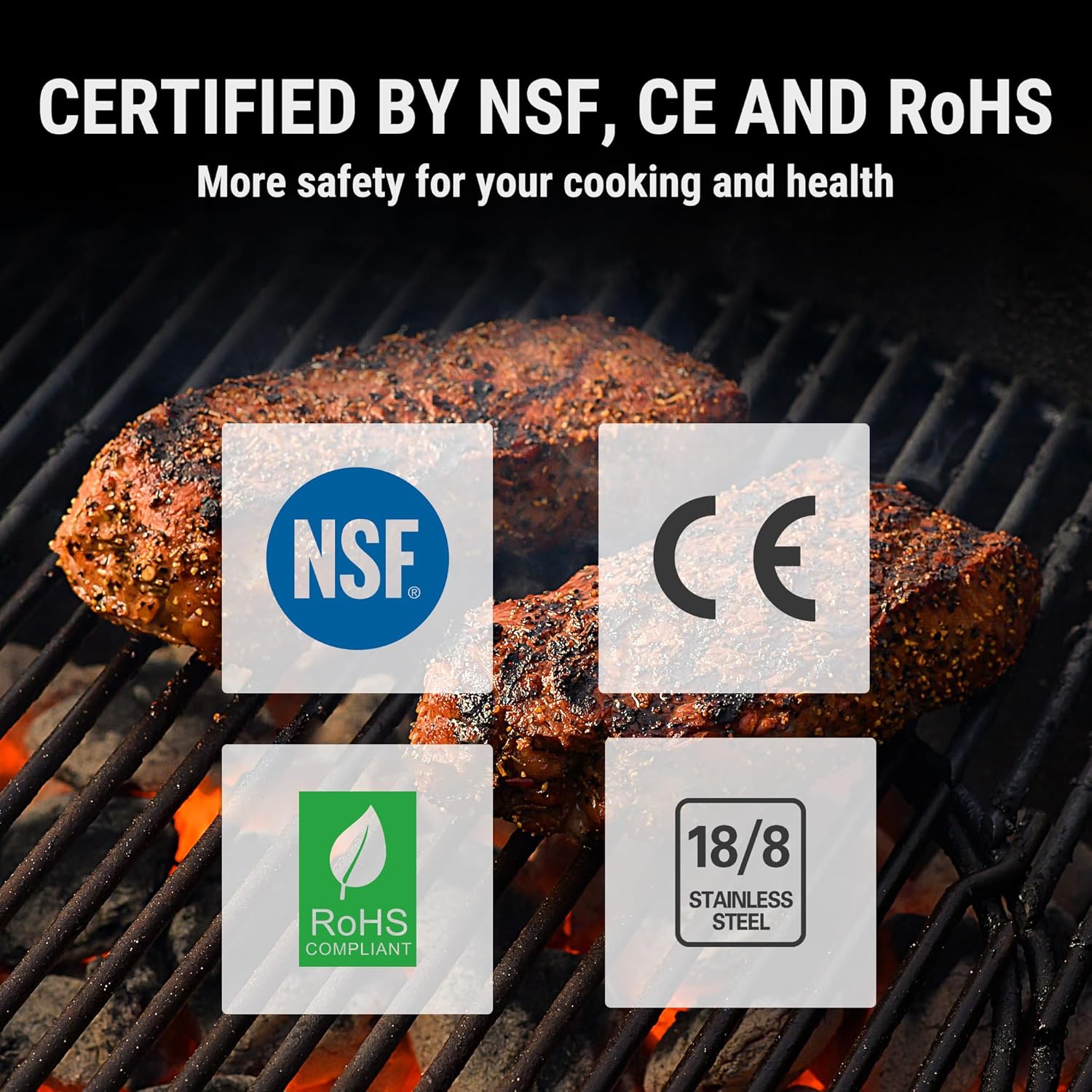 ThermoPro Thermomètre Numérique pour Viande