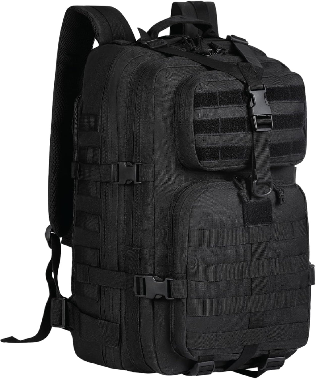 Sac à dos tactique extérieur 35L avec système Molle et rangement pour ordinateur portable