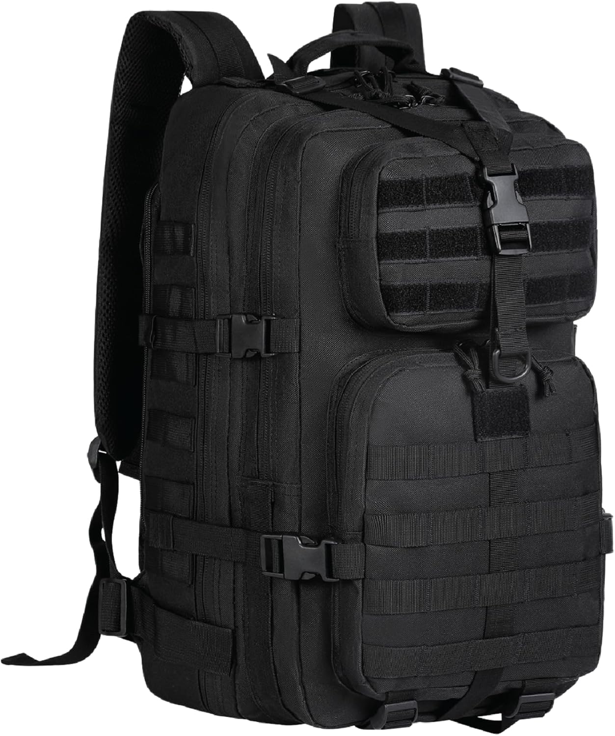 Sac à dos tactique extérieur 35L avec système Molle et rangement pour ordinateur portable
