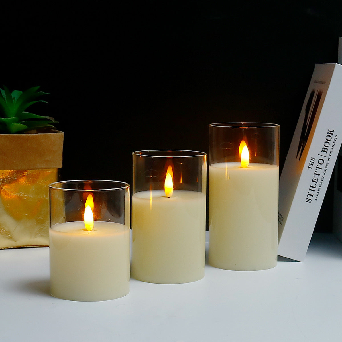 CandleFlame™ Bougie LED sans flamme avec télécommande [2+1 GRATUIT]