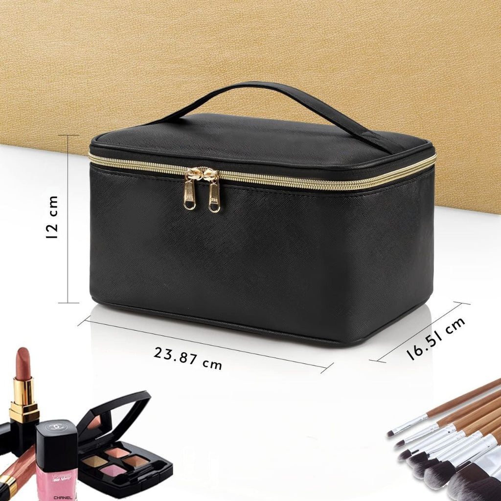 Organisateur de maquillage portable avec séparateurs