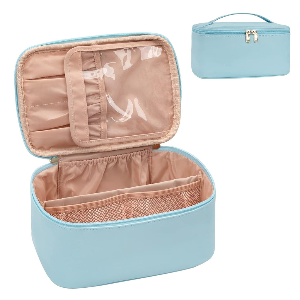Organisateur de maquillage portable avec séparateurs