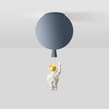 Lustre LED Tendance Lune/Astronaute pour chambre d'enfant - CosmoGlow