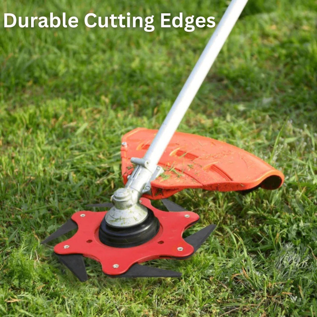 TurfEdge – Tête de coupe à lame en acier universelle 6 lames