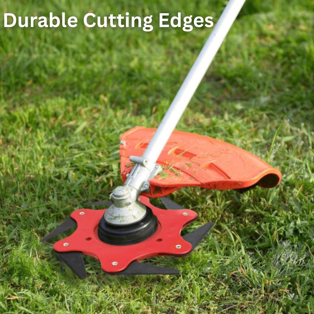 TurfEdge – Tête de coupe à lame en acier universelle 6 lames