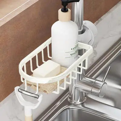 AquaGrip Étagère de Douche – Pratique, en Acier Inoxydable et Gain de Place