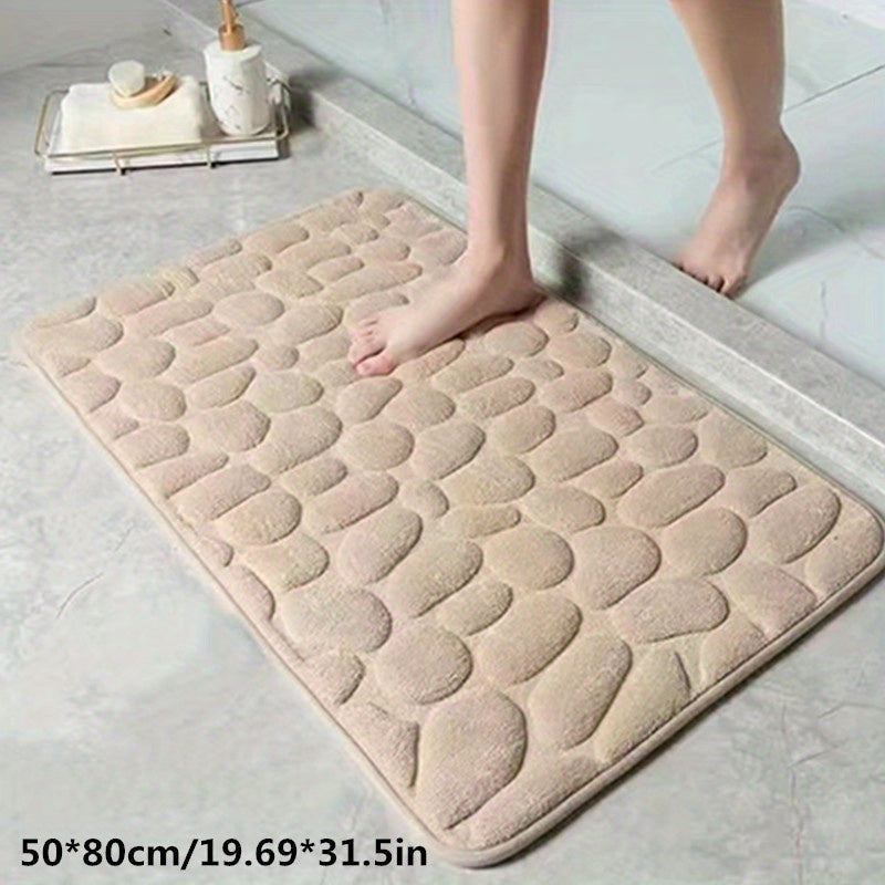Tapis de Bain Ultra Absorbant Antidérapant pour Salles de Bain