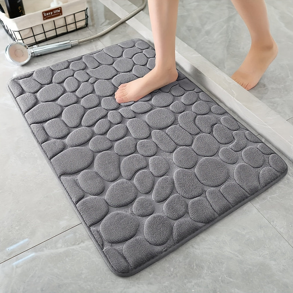 Tapis de Bain Ultra Absorbant Antidérapant pour Salles de Bain