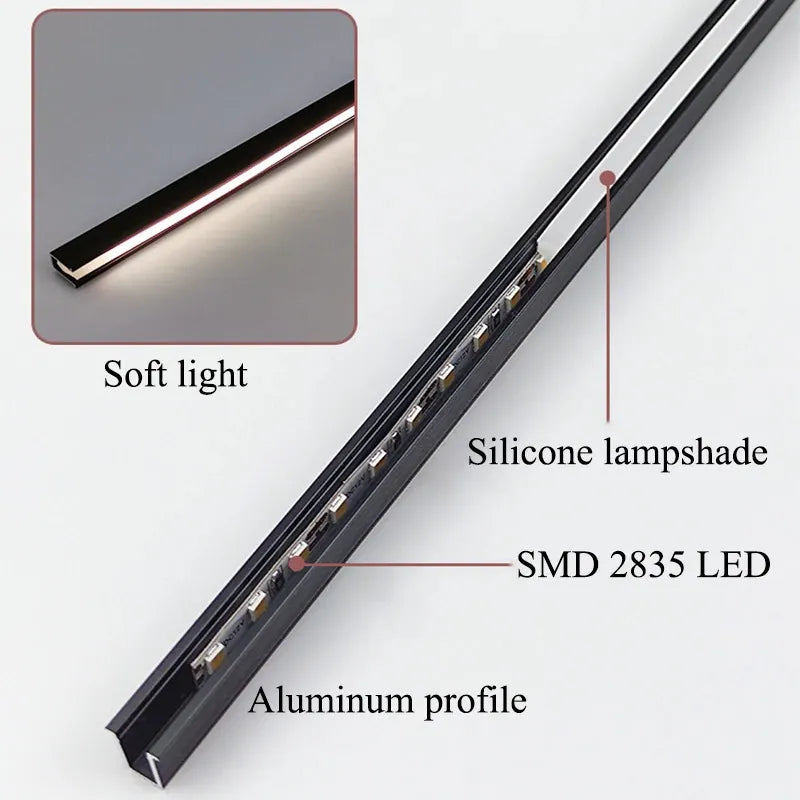 Skanto | Bande LED sous placard | Ultra Fine | DC12V, 10W/m | Découpable & Choix de Température de Couleur