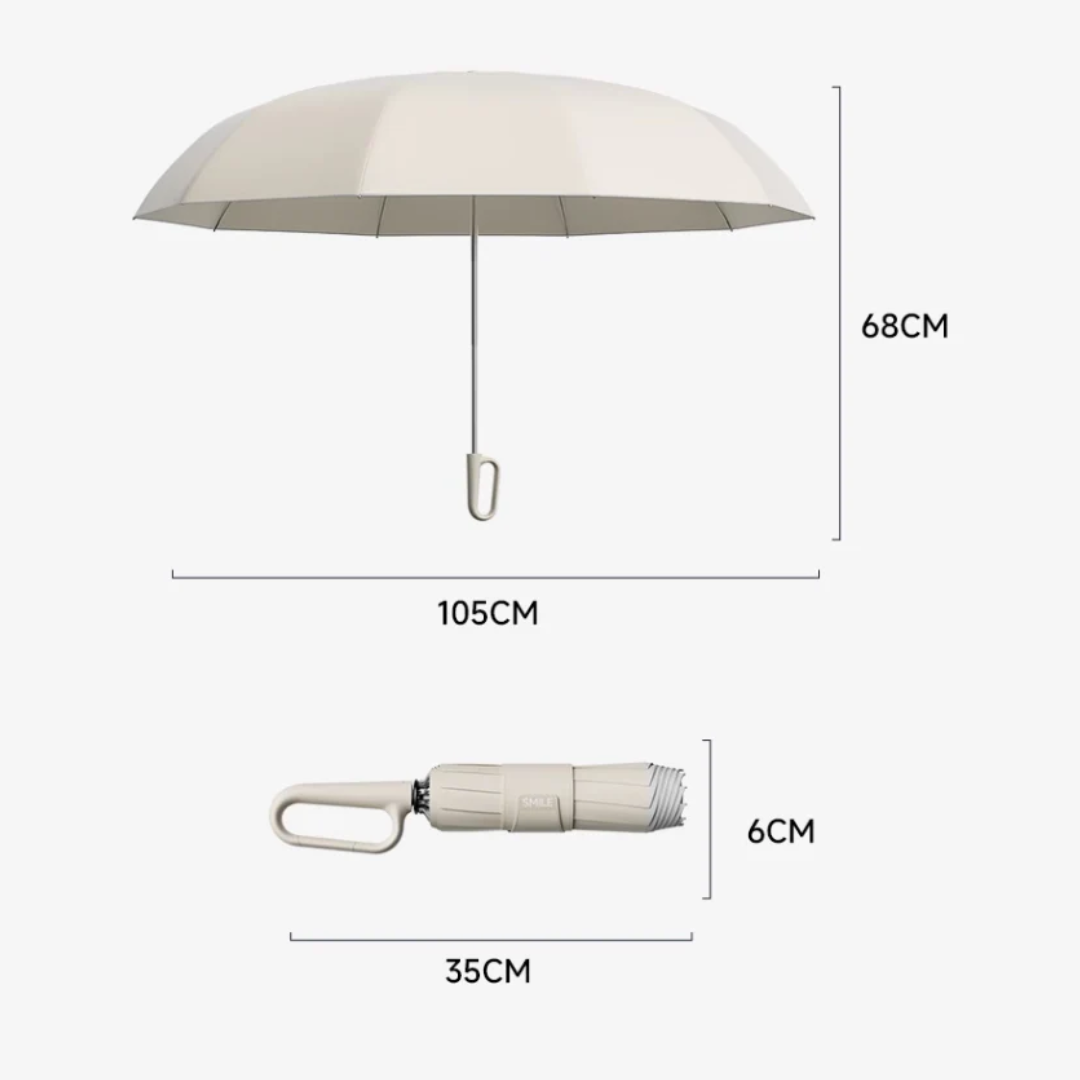 Parapluie Ultra Résistant au Vent - StormShield - Réfléchissant - Vent Fort