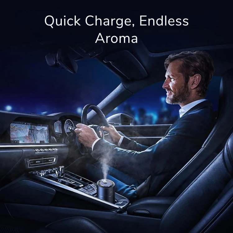 UltraFresh Désodorisant de Voiture – Parfum Auto avec 60 Jours d'Autonomie & Construction Premium
