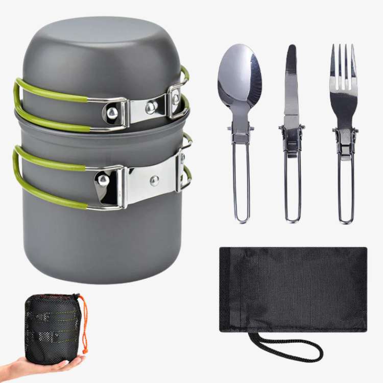 Ensemble de Cuisine Ultraléger pour Camping