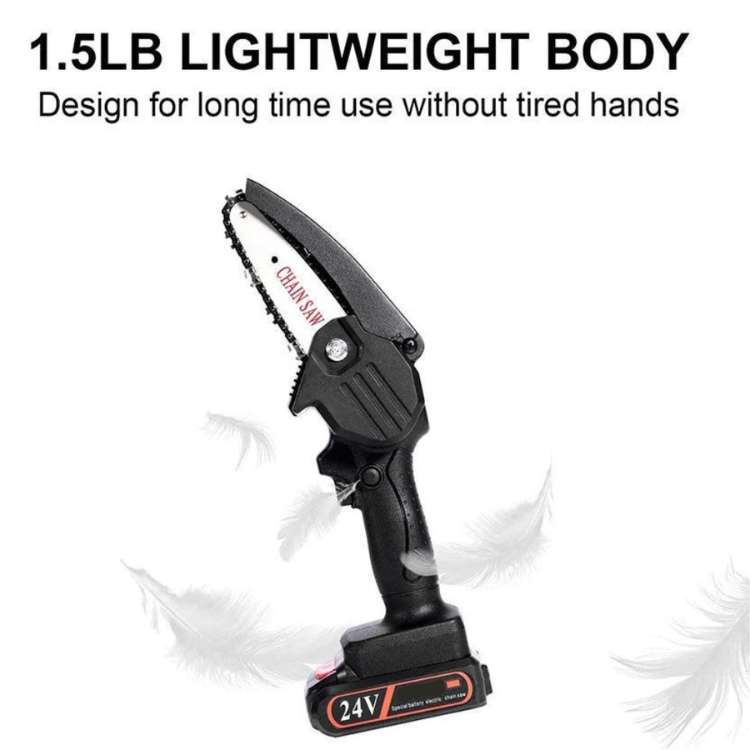 Mini tronçonneuse UltraSharp 24V (Deux batteries)