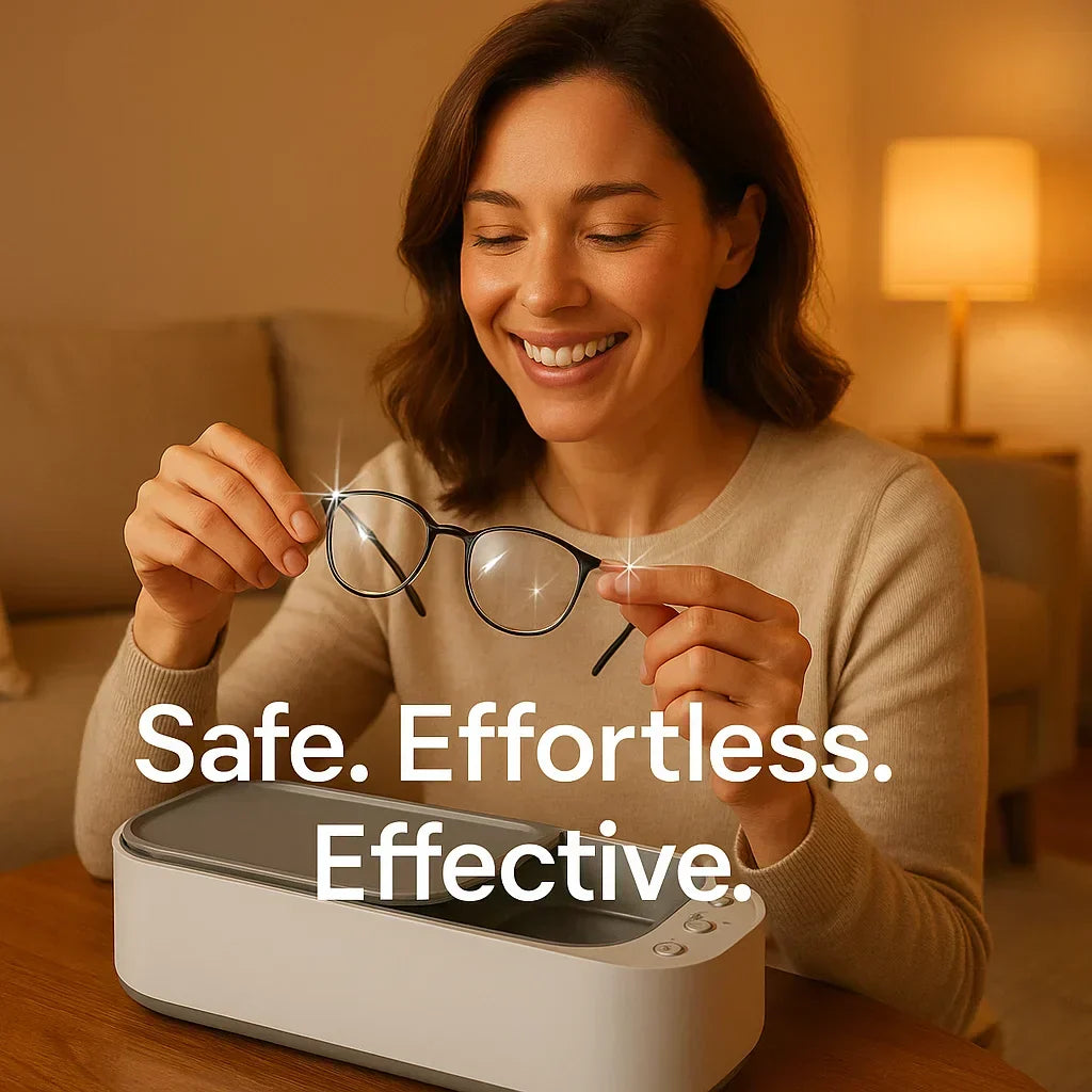 Dispositif de Nettoyage Ultrasonique pour Bijoux, Lunettes, Montres