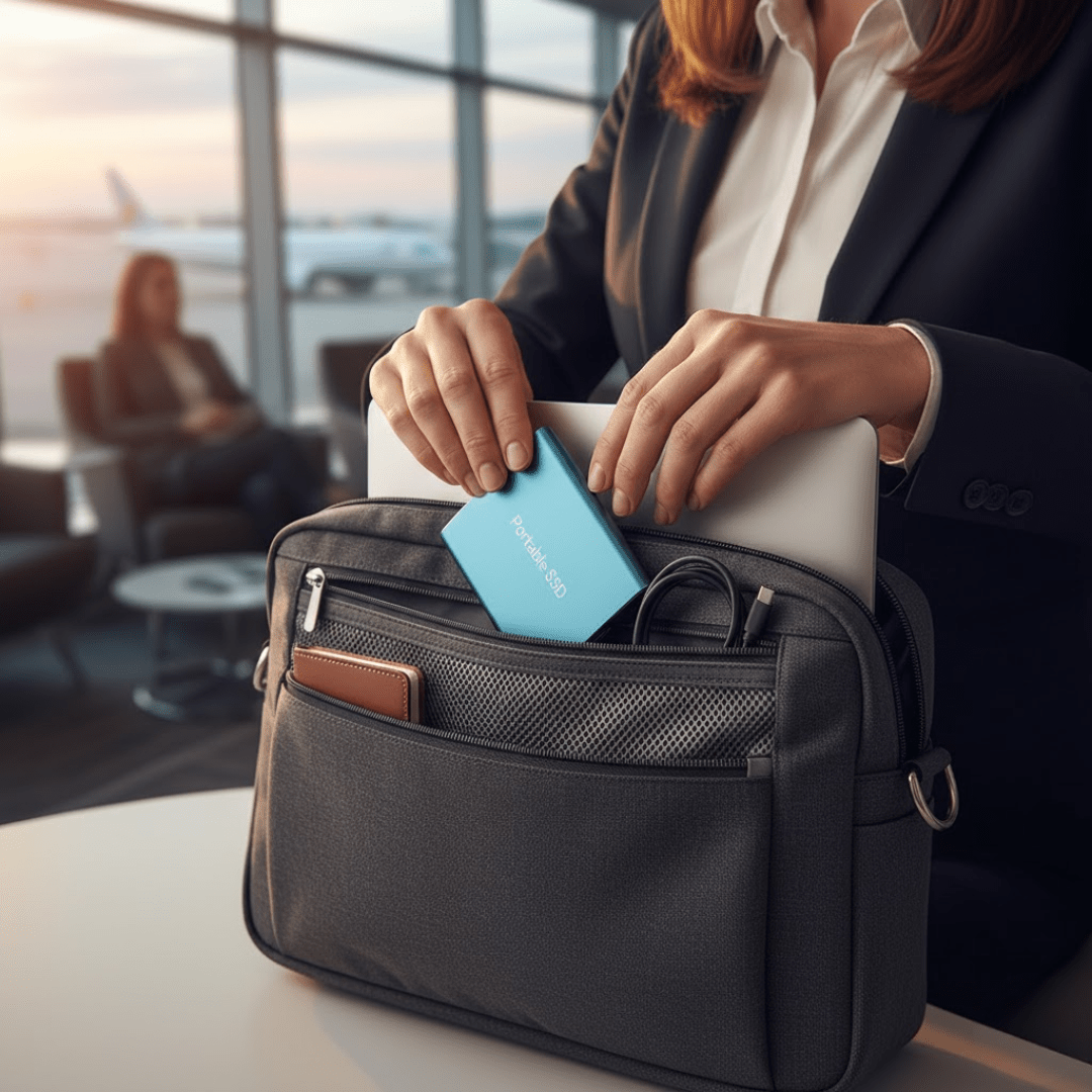 Disque SSD Externe Portable USB C Haute Vitesse Étanche