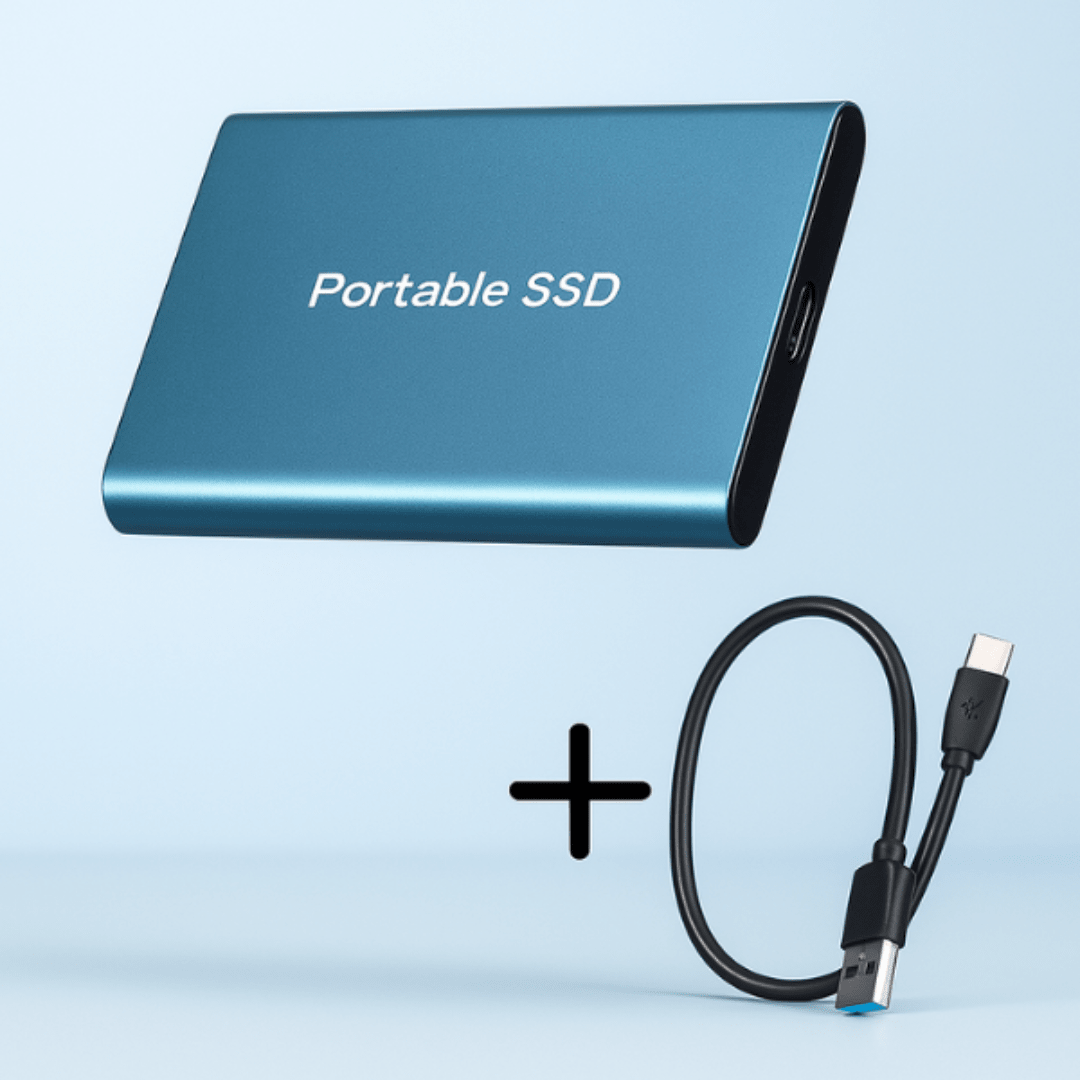 Disque SSD Externe Portable USB C Haute Vitesse Étanche