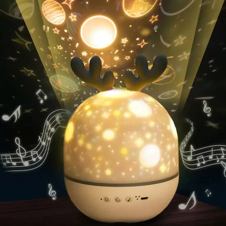 Lampe de nuit unique avec motifs pour enfants - StarryDream