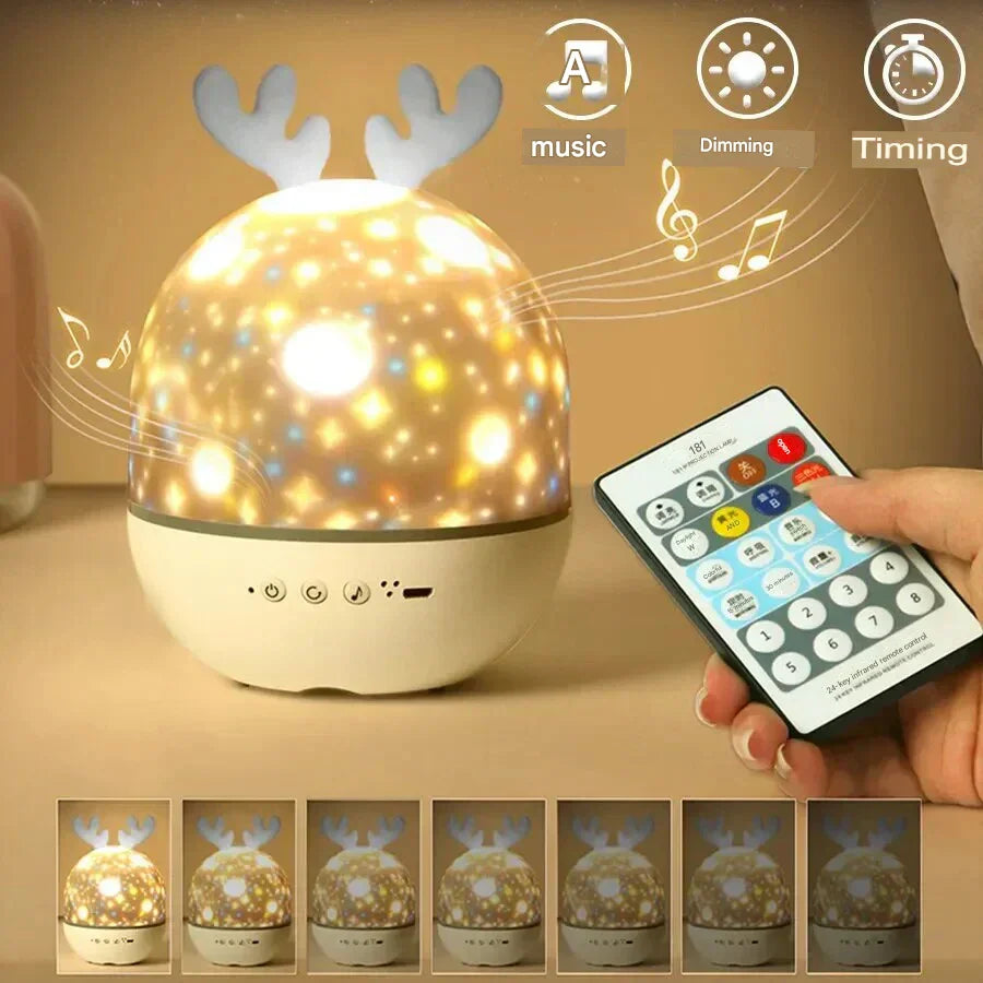 Lampe de Nuit à Motif Unique pour Enfants - StarryDream